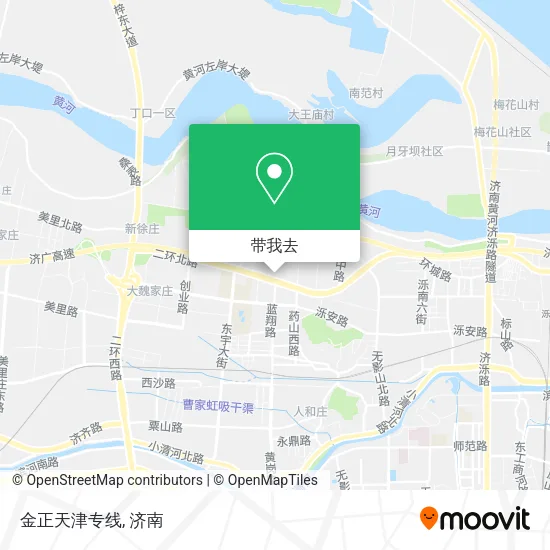 金正天津专线地图
