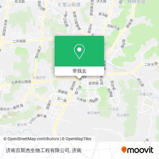 济南百斯杰生物工程有限公司地图