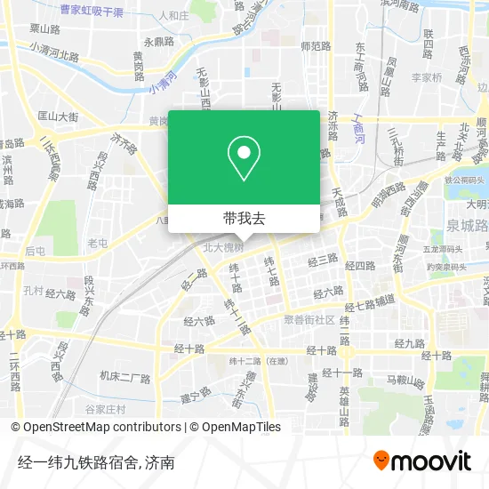 经一纬九铁路宿舍地图