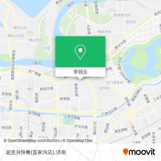 超意兴快餐(盖家沟店)地图