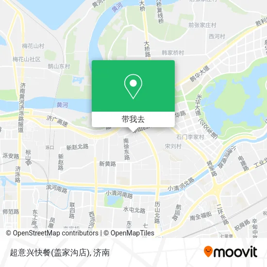 超意兴快餐(盖家沟店)地图
