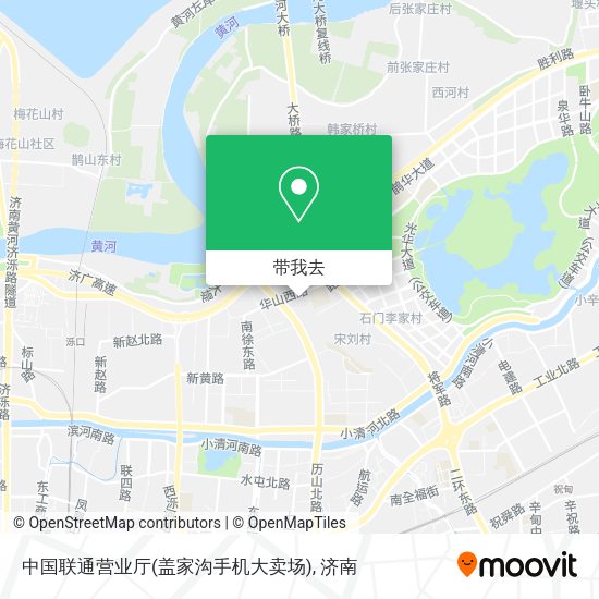 中国联通营业厅(盖家沟手机大卖场)地图