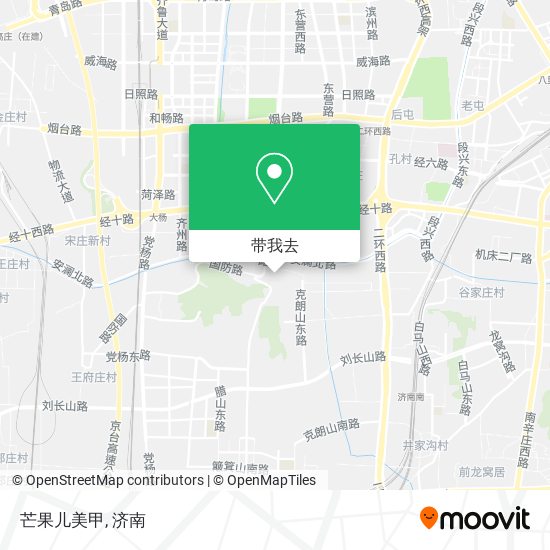 芒果儿美甲地图