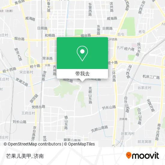 芒果儿美甲地图