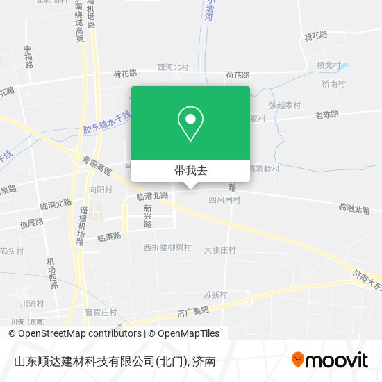 山东顺达建材科技有限公司(北门)地图