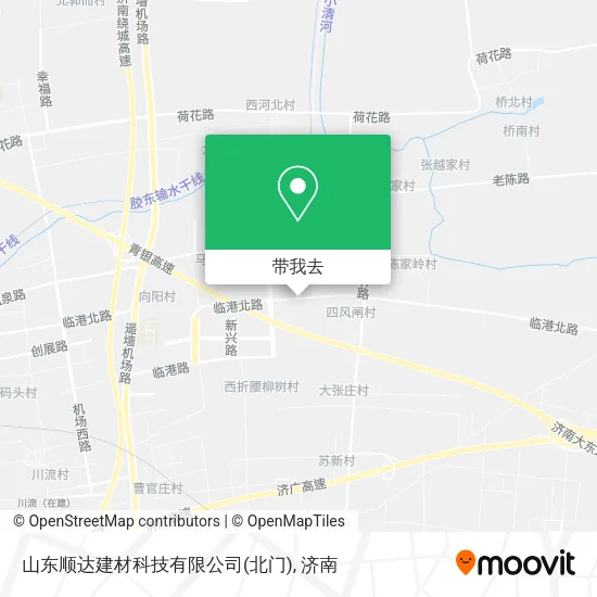 山东顺达建材科技有限公司(北门)地图
