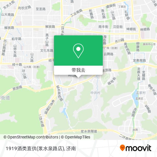 1919酒类直供(浆水泉路店)地图