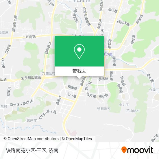 铁路南苑小区-三区地图