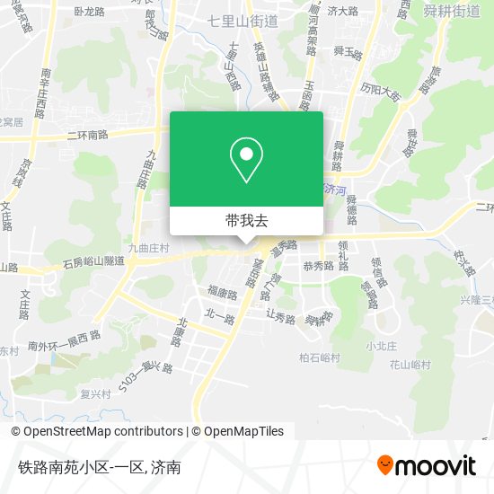 铁路南苑小区-一区地图