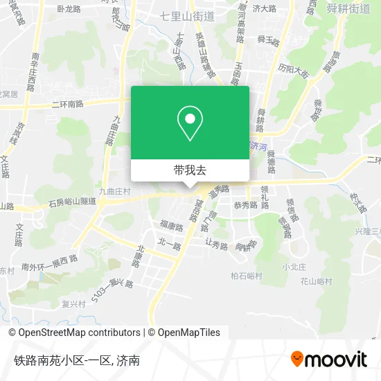 铁路南苑小区-一区地图