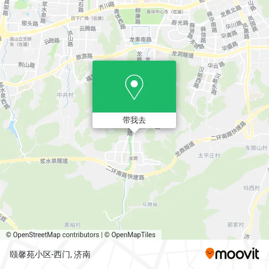 颐馨苑小区-西门地图