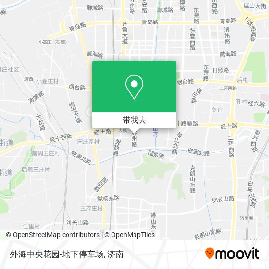 外海中央花园-地下停车场地图