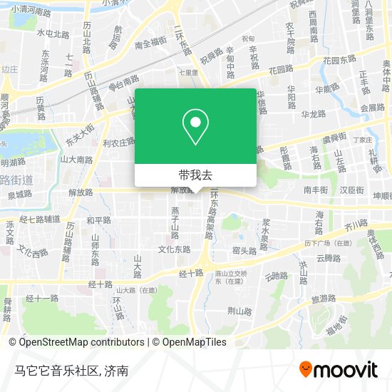 马它它音乐社区地图