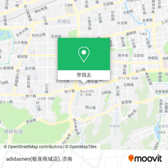 adidasneo(银座商城店)地图