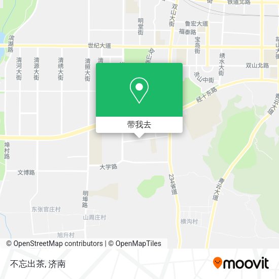 不忘出茶地图