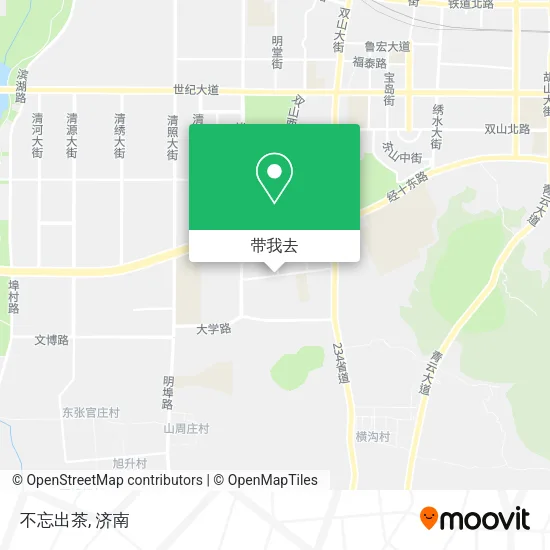不忘出茶地图