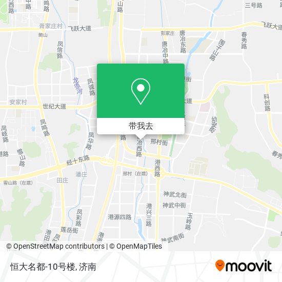 恒大名都-10号楼地图