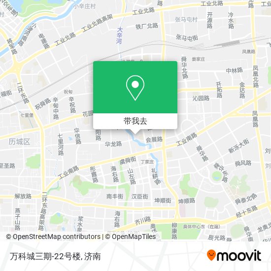 万科城三期-22号楼地图