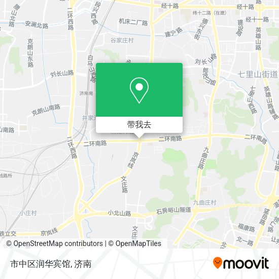 市中区润华宾馆地图
