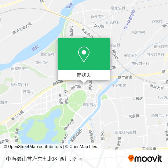 中海御山首府东七北区-西门地图