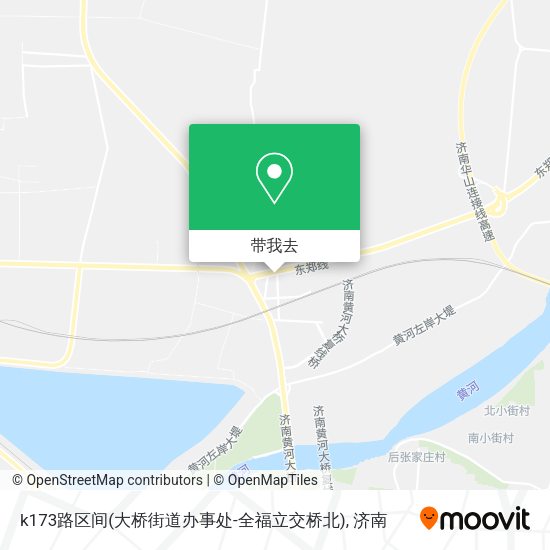 k173路区间(大桥街道办事处-全福立交桥北)地图