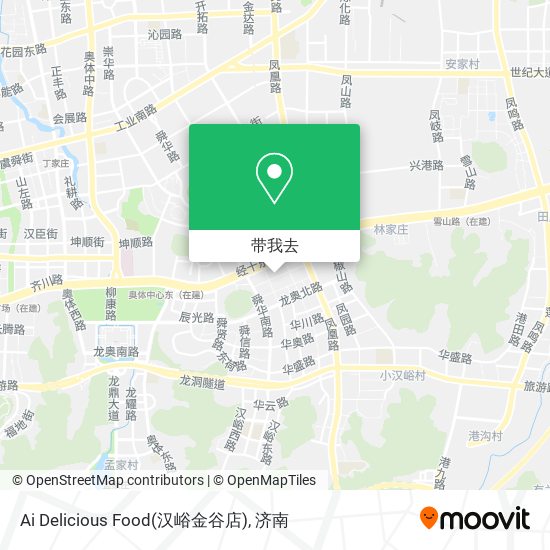 Ai Delicious Food(汉峪金谷店)地图