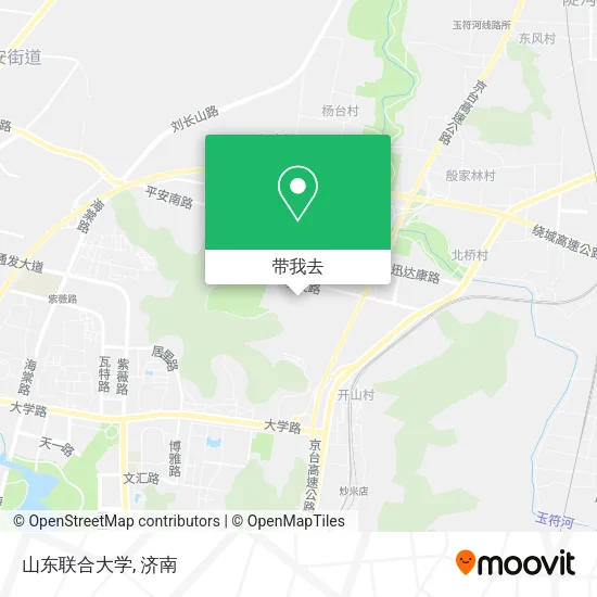 山东联合大学地图