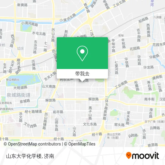 山东大学化学楼地图