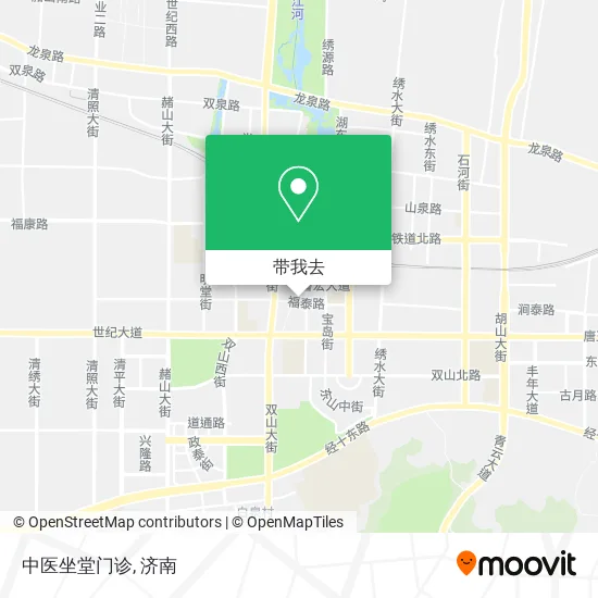 中医坐堂门诊地图