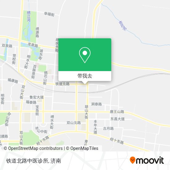 铁道北路中医诊所地图