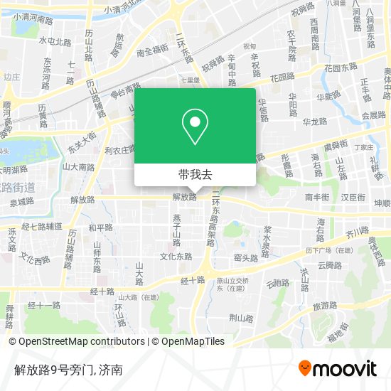 解放路9号旁门地图
