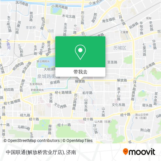 中国联通(解放桥营业厅店)地图