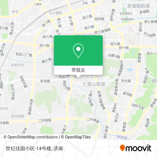 世纪佳园小区-14号楼地图