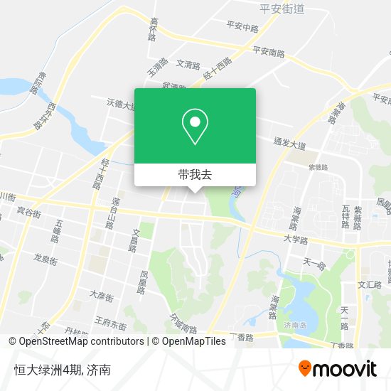 恒大绿洲4期地图