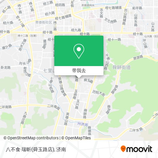 八不食·瑞昕(舜玉路店)地图