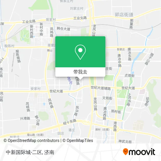 中新国际城-二区地图