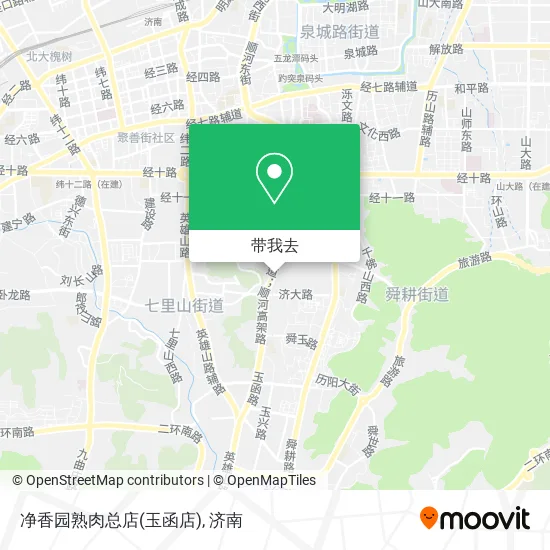 净香园熟肉总店(玉函店)地图