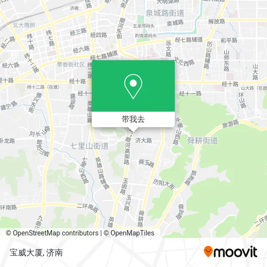 宝威大厦地图