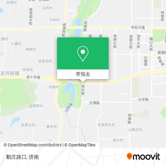 鹅庄路口地图