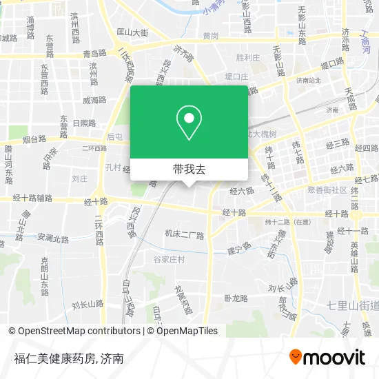 福仁美健康药房地图