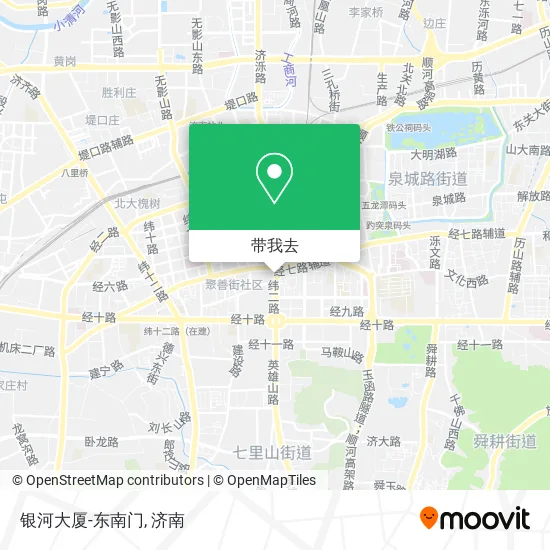 银河大厦-东南门地图