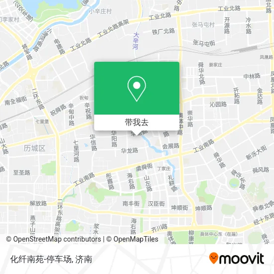 化纤南苑-停车场地图