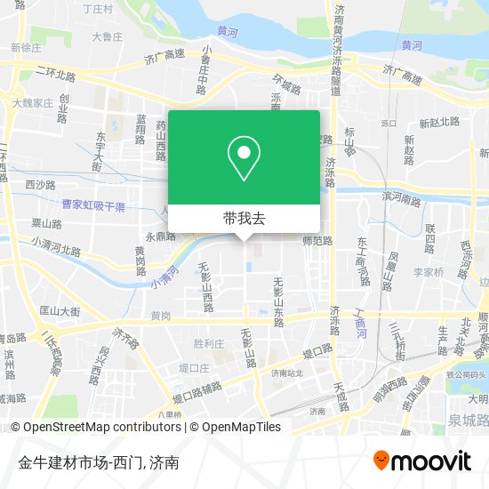 金牛建材市场-西门地图