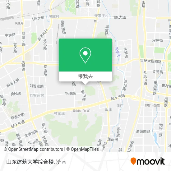 山东建筑大学综合楼地图