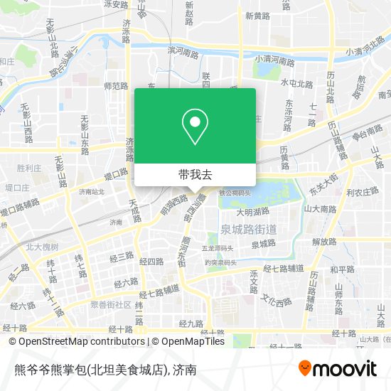 熊爷爷熊掌包(北坦美食城店)地图