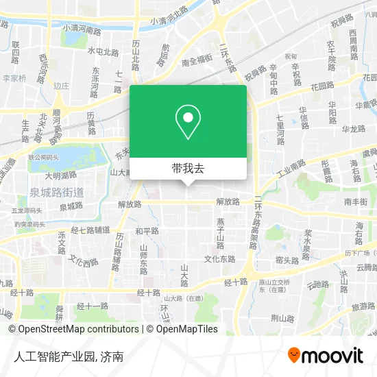 人工智能产业园地图