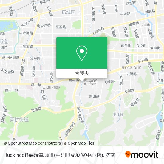 luckincoffee瑞幸咖啡(中润世纪财富中心店)地图