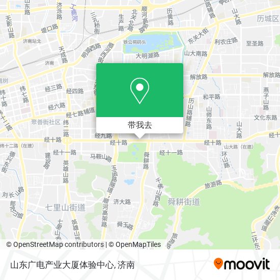 山东广电产业大厦体验中心地图