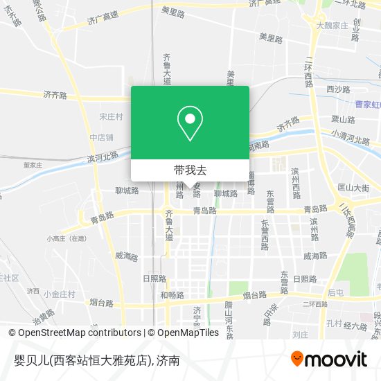 婴贝儿(西客站恒大雅苑店)地图