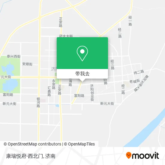 康瑞悦府-西北门地图